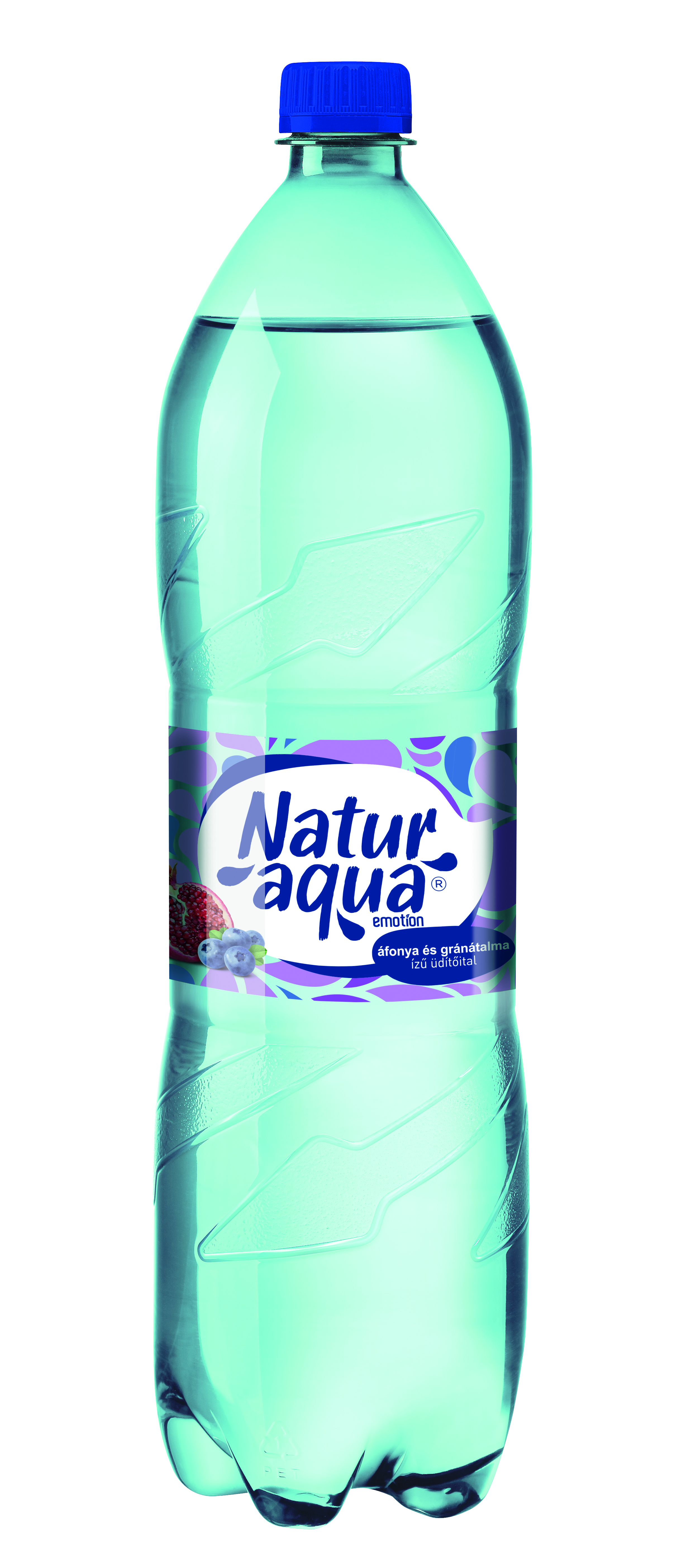 Naturaqua Emotion áfonya-gránátalma ízesített ásványvíz 1.5L PET